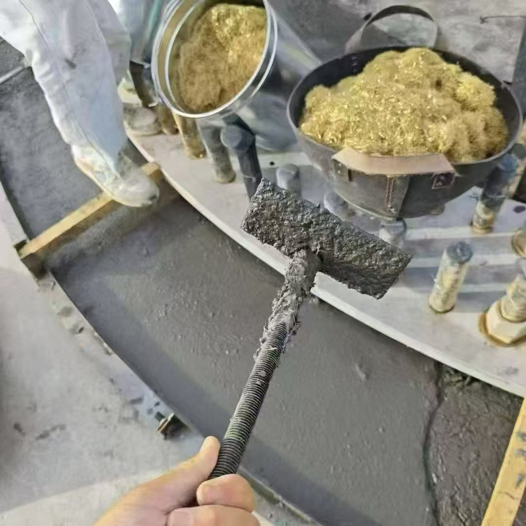武都C120钢纤维高强无收灌浆料 轧机压缩机汽轮机发电机锻压设备底座灌浆材料